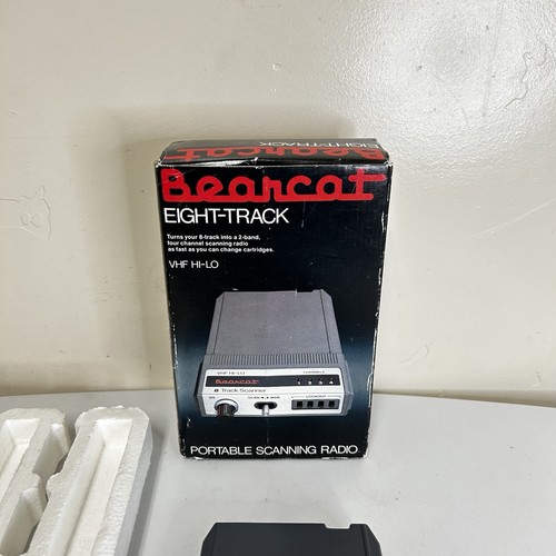Electra Bearcat Eight Track Portable Scanning Radio BC-E - Zdjęcie 3 z 10
