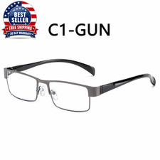 Men'S and Women'S TR90 Reading Glasses Non Spherical Lens Retro Business Farsigh