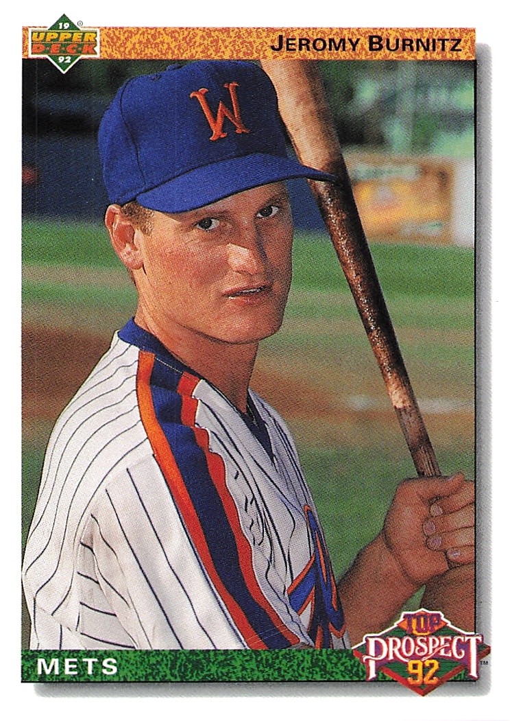 1992 Upper Deck #65 Jeromy Burnitz
