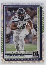 2025 Panini Donruss Optic Wave Prizm /300 Zach Charbonnet #69 1g40