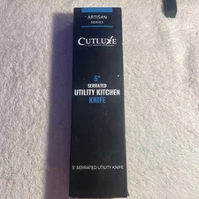 Cutluxe Artisan Santoku Knife 5" High Carbon Stainless Steel Chopping Vegetable