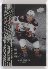 2019-20 SPx UD Black Obsidian Rookies 92/299 Max Jones #R-MJ 1md