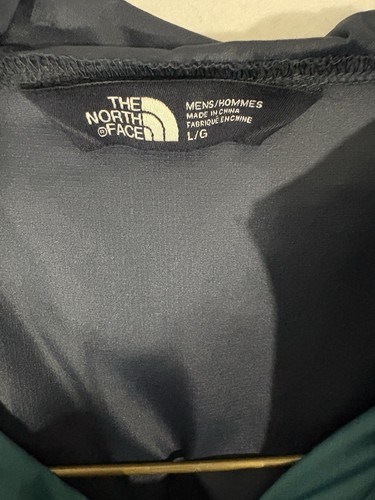 The North Face 2-tone RARE Black & Teal WINDWALL Cyclone Jacket WOMENS LARGE - Picture 3 of 8