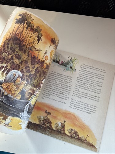 The Tale of the Dark Crystal - Donna Bass, McNally Paperback Book Vintage 1982 - Picture 5 of 5