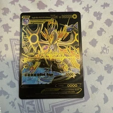 Lugia The God Of Pokemon VMAX Hp10000 Black Foil Fan Art Display Card God Rage💥