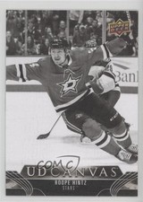 2023-24 Upper Deck Series 2 UD Canvas Black & White Roope Hintz #C146 1gt1