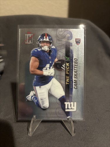 2025 Topps Signature Class Rookie NY Giants Cam Skattebo #TP-24 The Pick