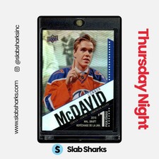 2015 UPPER DECK TIM HORTONS #SP-1 CONNOR MCDAVID NHL DRAFT #1 PICK RC ROOKIE