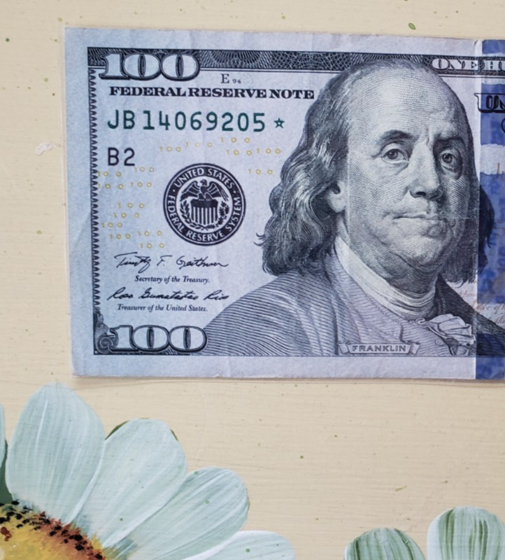 $100 Rare circulated STAR ⭐️ NOTE $100 Dollar 2009 Federal Reserve Note
