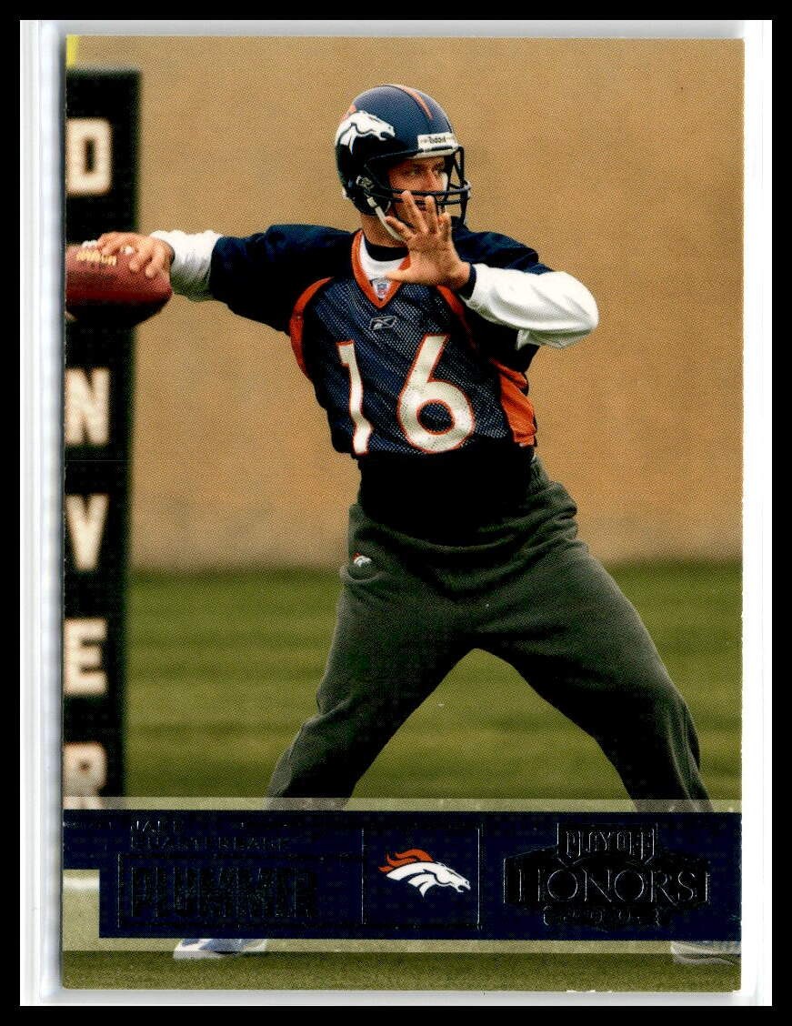 Jake Plummer 2003 Playoff Honors #39 Denver Broncos