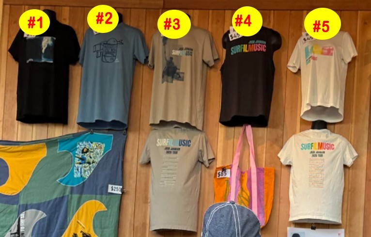 NEW JACK JOHNSON - SURFILMUSIC merch Tour 2026 reprint