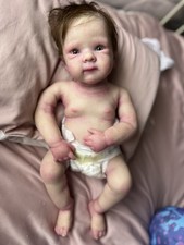 100% Full Silicone Reborn Doll - Drink & Wet - Armatures - READ DESCRIPTION!
