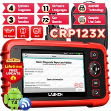 2025 LAUNCH CRP123X OBD2 Scanner Engine ABS SRS Code Reader Car Diagnostic Tool