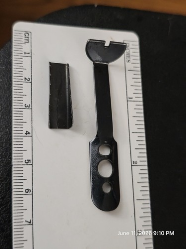 Crosman 760 - 160-020 Rear Sight Blade w/ Elevator - V1-V4 and some V5s