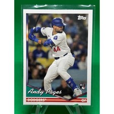 2024 Topps Archives #295 Andy Pages RC Los Angeles Dodgers