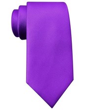 Classic New 3.15"  8cm  Men's Solid Color Necktie Wedding Business Purple -2