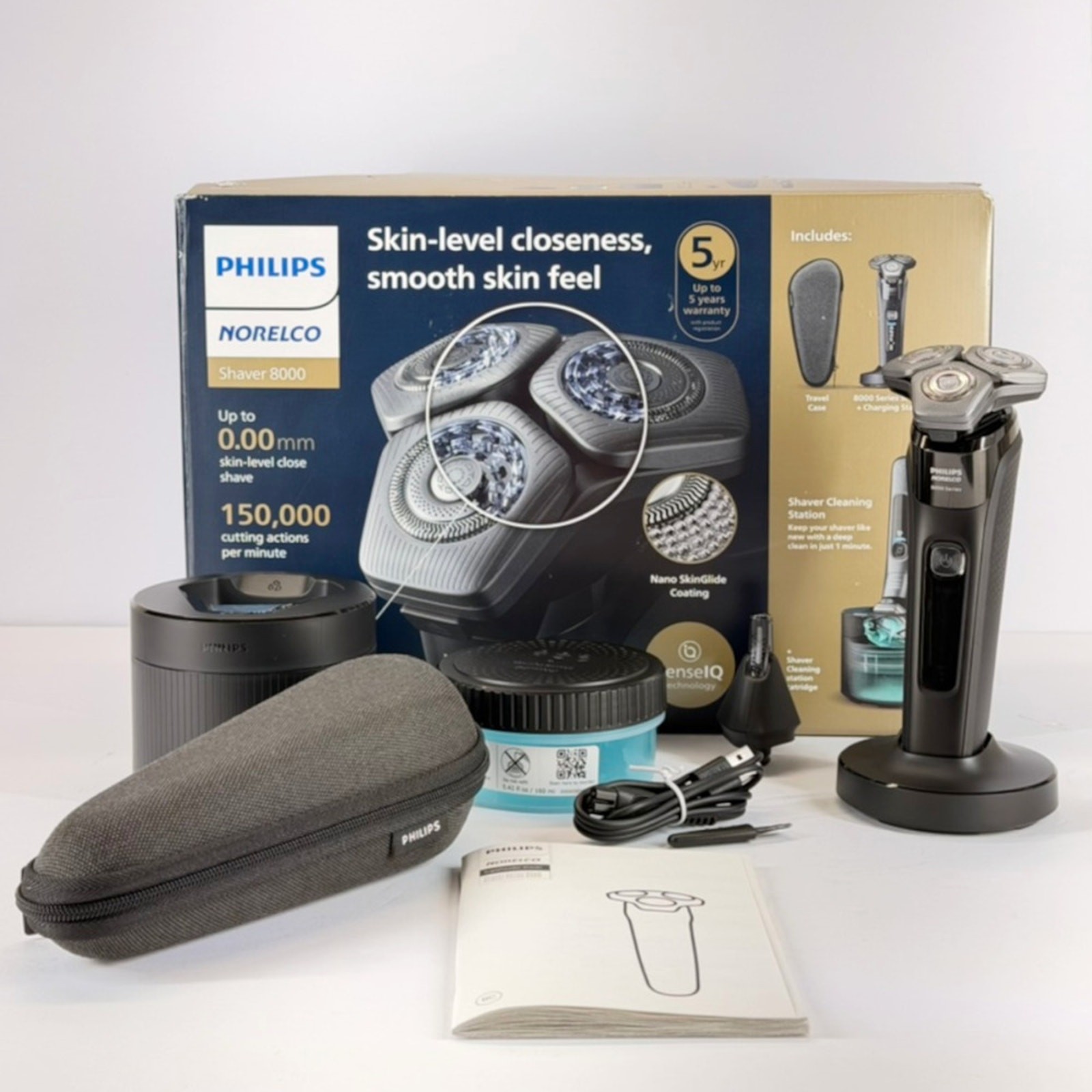 8000 Set Black Wet & Dry Senseiq New Open Box