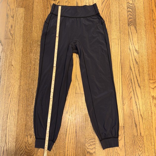 Lululemon Womens Size 4 Sun Setter Jogger Pants Charcoal Gray Comfy LW5BWHS - Picture 6 of 10