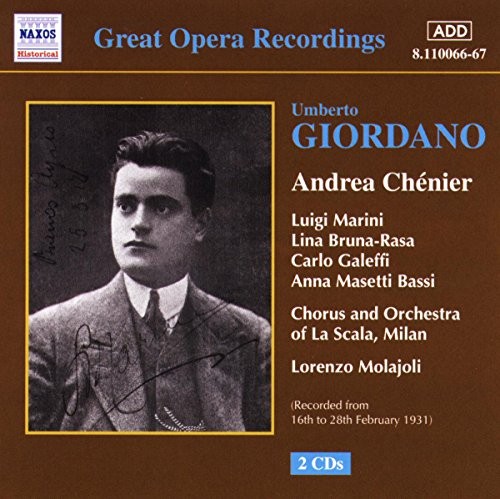 Umberto Giordano - Andrea Chenier Opera In Four Acts - Cd - G3Z-image