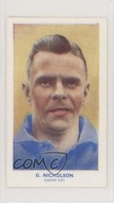 1939 R & J Hill Nyasa Famous Footballers Tobacco George Nicholson #20 jn1