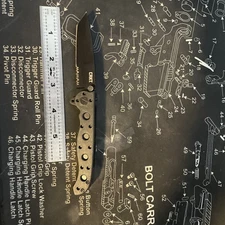 CRKT M16-10KSF Carson Folding Knife A