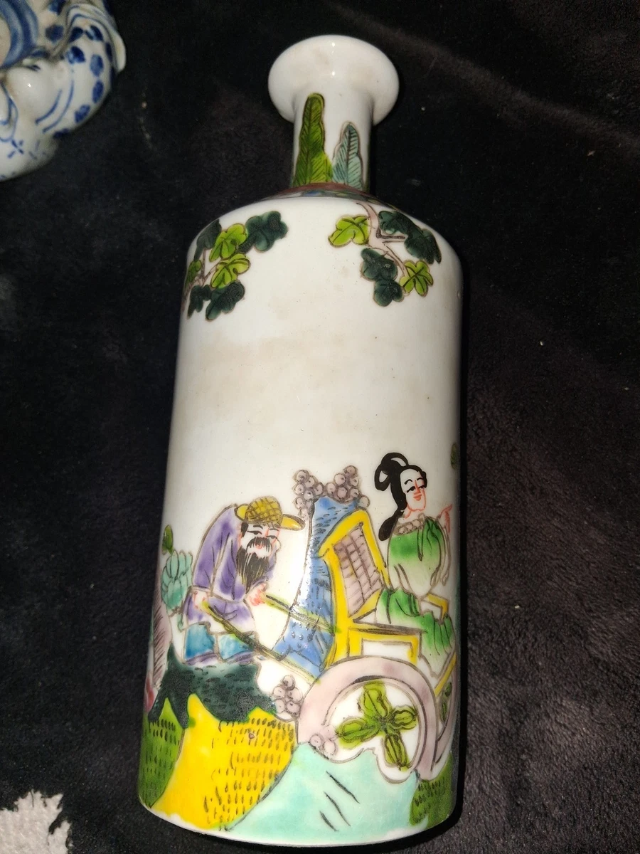 清朝瓷器在中国古董花瓶| eBay