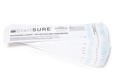 Graham-Field Dry Heat Self-Seal Bag, Pack of 250, White Paper