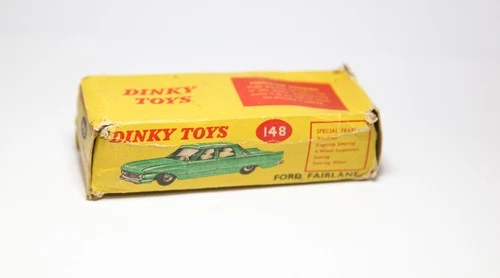 Dinky 148 Ford Fairlane EMPTY Original Box - Vintage 1960s
