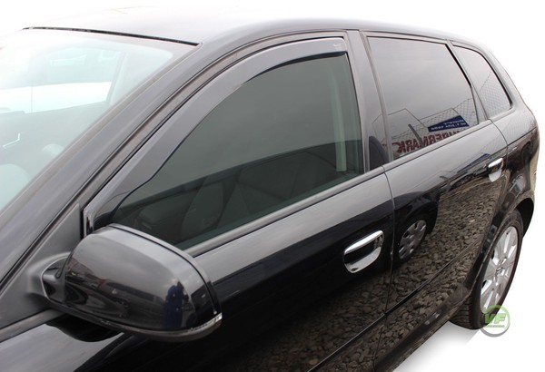 Windabweiser Regenabweiser Heko FüR Audi A3 2003-2012 5-TüRer 2-Tlg-image