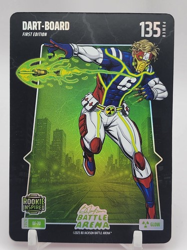 2026 Bo Jackson Battle Arena Dart-Board Jaxson Dart Glow SSP Case Hit