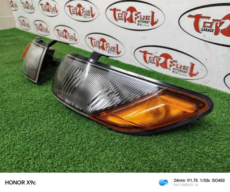 Nissan Silvia KPS13 89-94 OEM Luces Indicadoras Lámpara Esquina Luces 200sx 240sx Foto 2 de 4