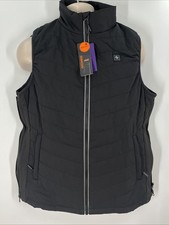 SGKOW Men's Sleeveless Full Zip Heated Vest WITHOUT Battery Pack Size Medium