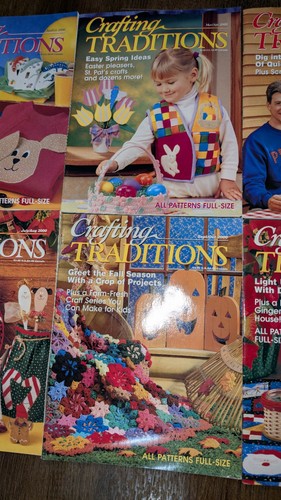 6 Crafting Traditions Magazines Vtg 2000 Complete Year January - December - Picture 4 of 6