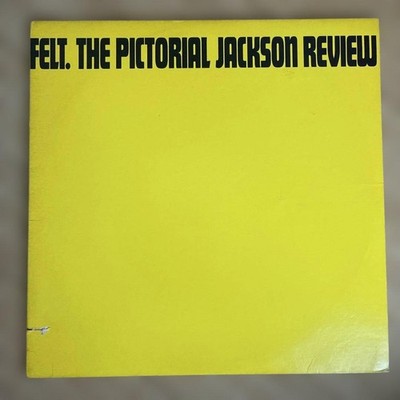 Felt Pictorial Jackson Review LP US Cut Edition Vinyl Record 1988 Used