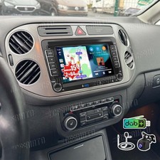 DAB+ Für VW GOLF 5 6 Plus Polo Passat Touran Carplay Android15 Autoradio GPS KAM