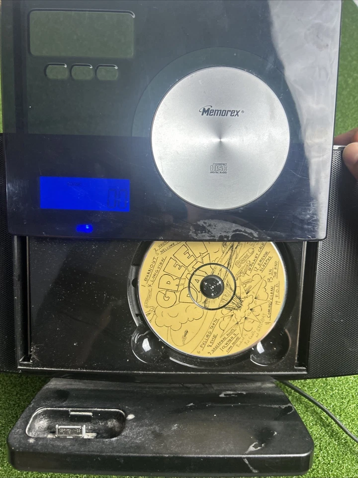 Sistema de audio digital MEMOREX modelo Mi1200 para IPOD + IPhone y CD ¡PROBADO! Foto 4 de 4