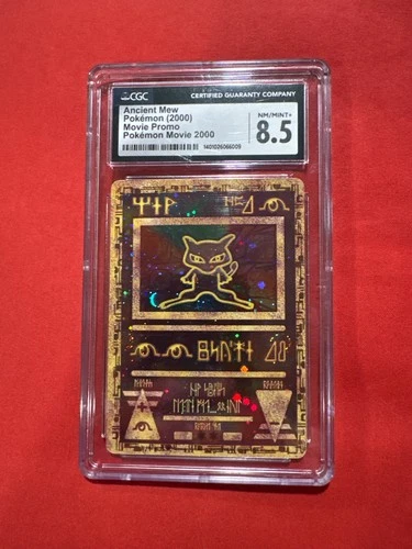 Pokémon Ancient Mew CGC 8.5 Promo Holo Card Movie 2000 Wizards of the Coast
