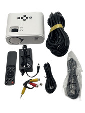 Windele Mini Bluetooth Projector 1080P White