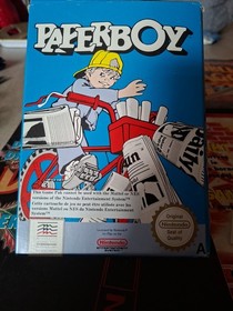 Jeu Paper Boy  Paperboy Nes Nintendo en boite complet avec notice  Originale FRA