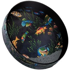 Oceandrum Remo Ocean Drum 22" x 2,5" Fish Graphic Ocean Drum Meeresrauschen Trom