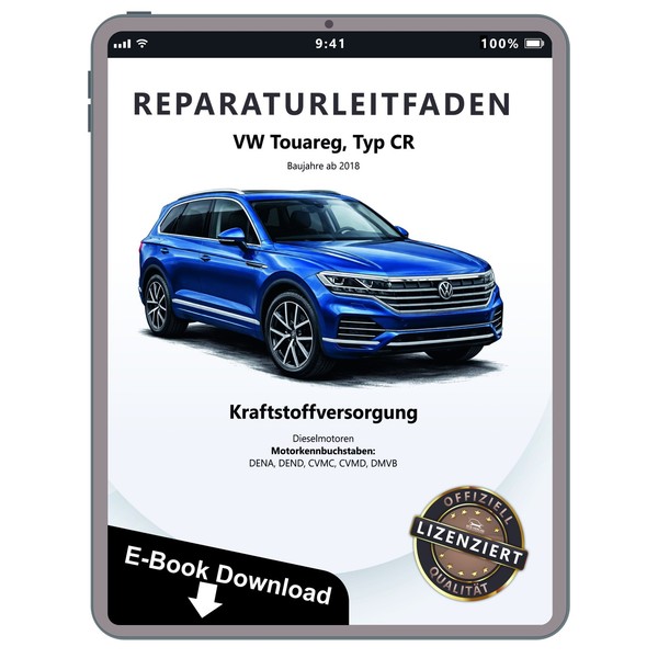 VW Touareg Typ CR Ab 2018 Kraftstoffversorgung Diesel Reparaturhandbuch Download-image