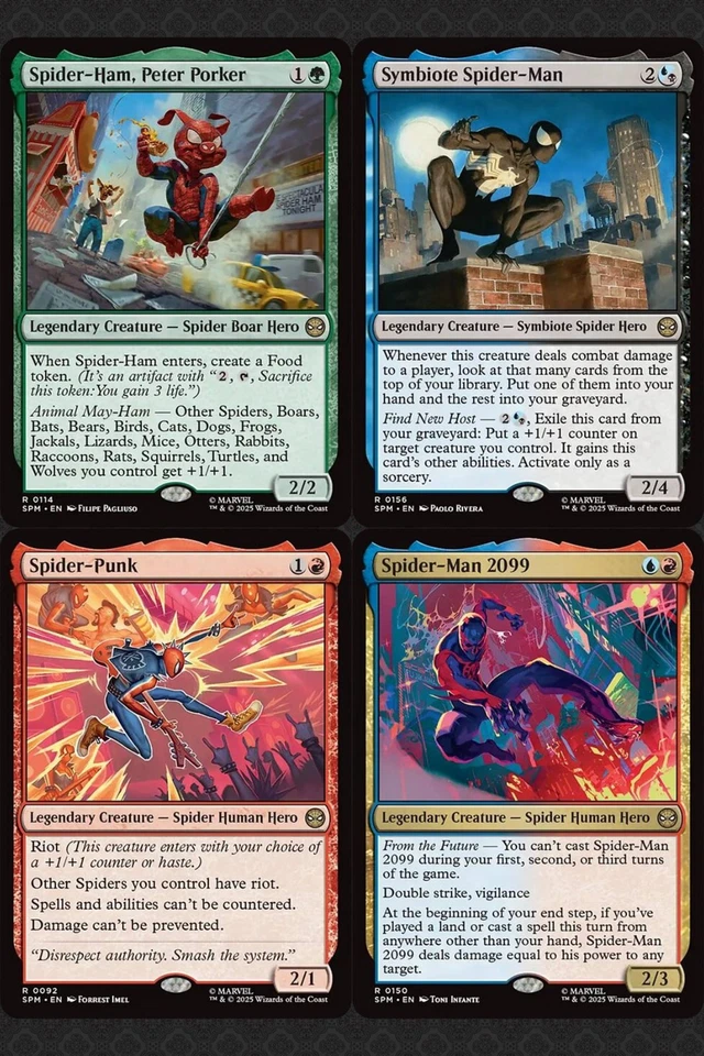 Cosmic Spider-Man Commander Deck Spiders Hero Magic MTG Magic EDH Ready-to-Play - Image 3 of 4
