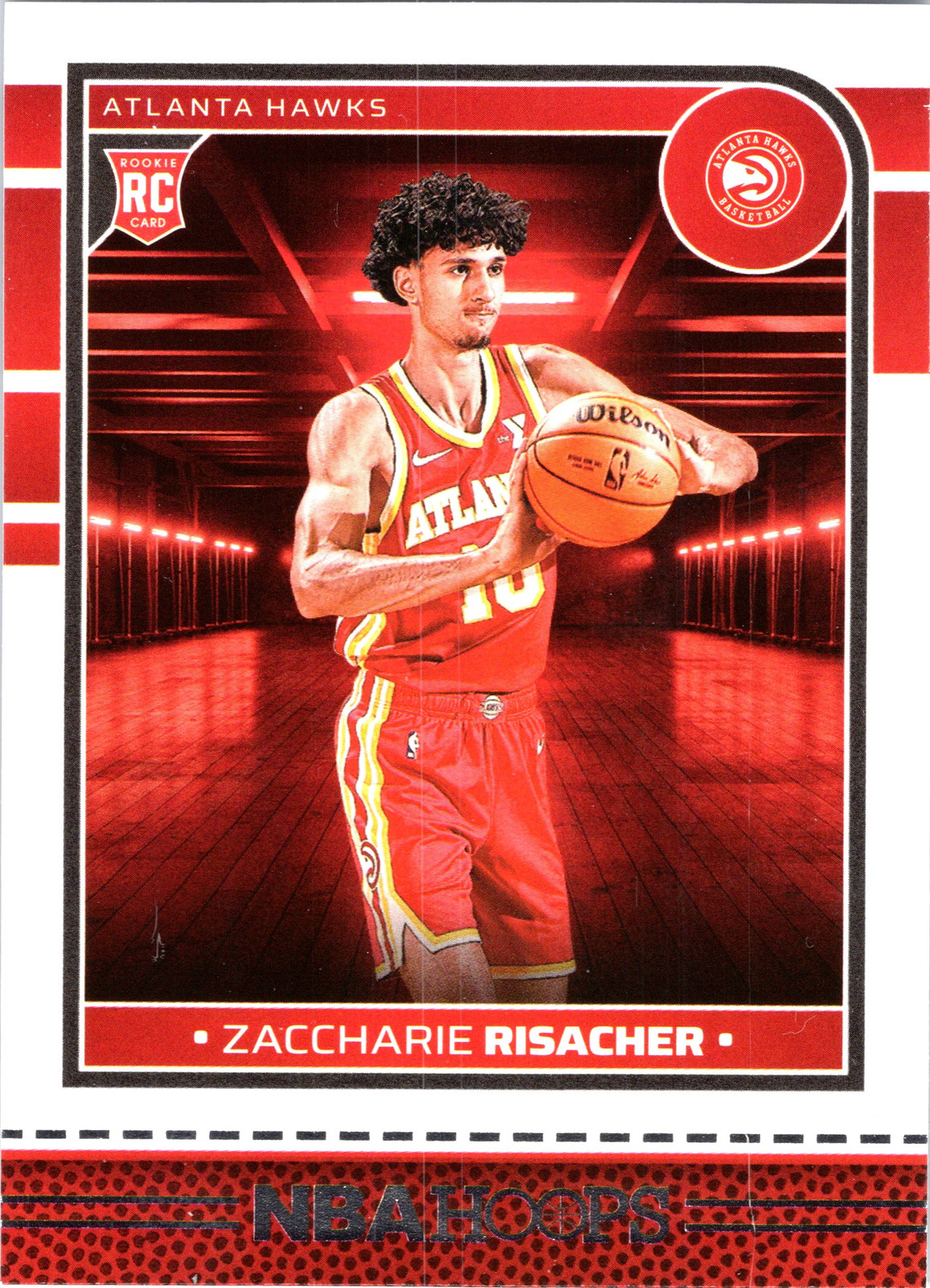 2024-25 Hoops #231 Zaccharie Risacher