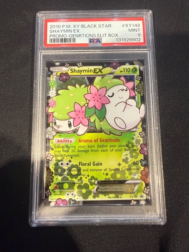 Shaymin-EX graded PSA 9 for sale on eBay