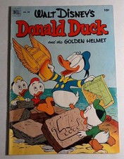 Dell Four Color #408 Donald Duck And the Golden Helmet Carl Barks VG-