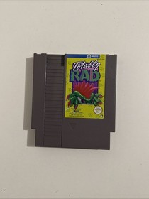 Totally Rad Nintendo NES Game Cartridge W/ Manual & Dust Cover Tested & Working