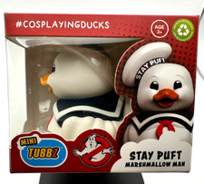 NEW MINI TUBBZ STAY PUFT Marshmallow Man Ghostbusters Cosplaying Rubber Duck