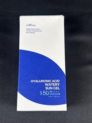 #ad Isntree Hyaluronic Acid Watery Sun Gel Moisturizing Cooling Sunscreen 50ml $12.79