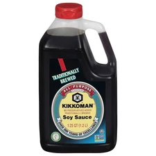 Kikkoman Soy Sauce, 1.25 QT,4.00 x 9.00 x 2.00 "