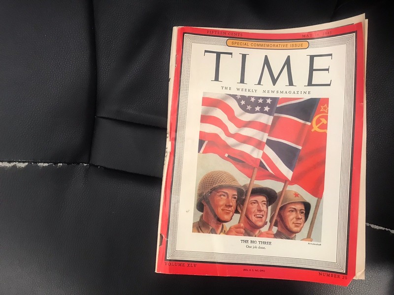 Time Magazine May 14, 1945 The Big Three - WWII
